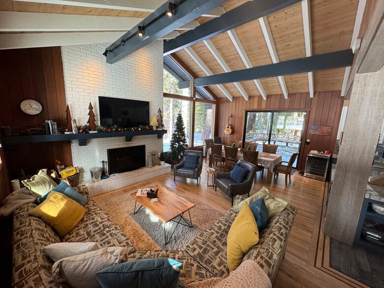 Refined Lake Tahoe Retreat with Private HOA Beach Access - Homewood, California