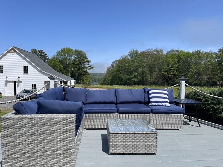 Elegant Coastal Retreat Overlooking Pemaquid River - Pemaquid, Maine