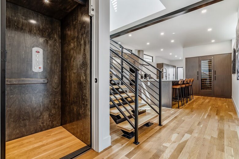 Elevator from first floor