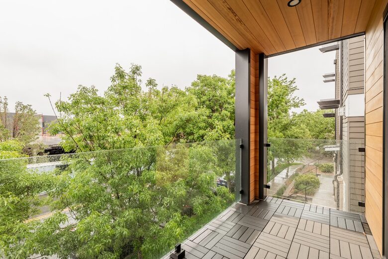 1st Master bedroom with view from 2nd floor