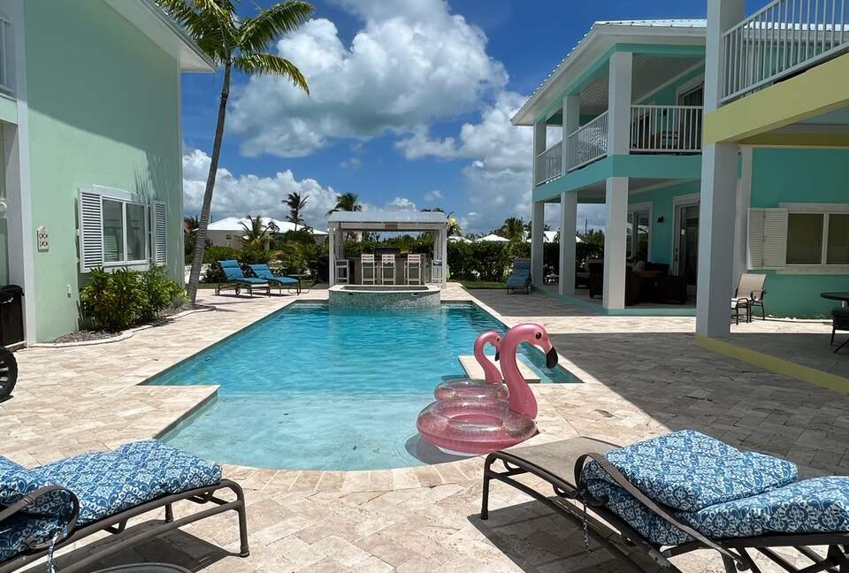 Waterfront Oasis with Private Boat Slip - Treasure Cay, Bahamas