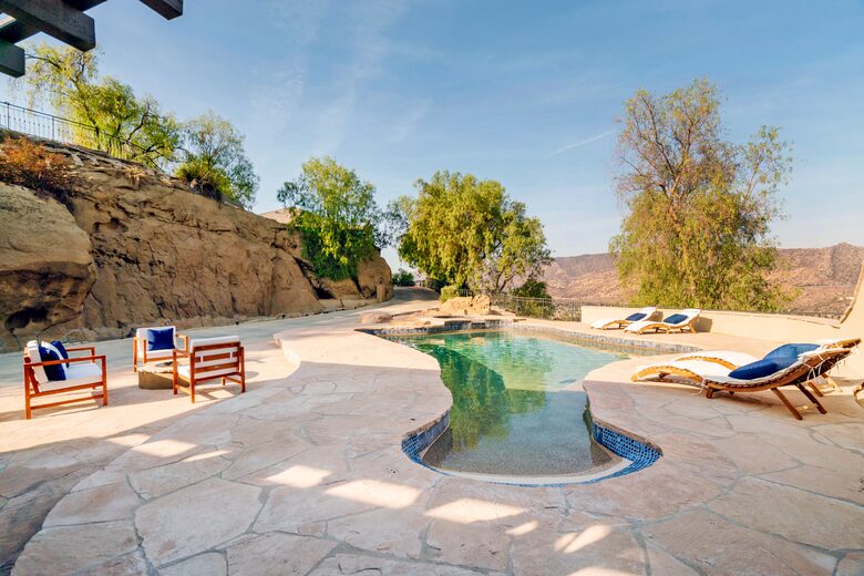 Hilltop Escape with Iconic Views and Timeless Style - Santa Susana, California