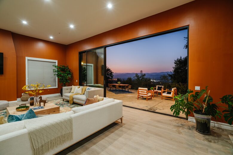 Hilltop Escape with Iconic Views and Timeless Style - Santa Susana, California