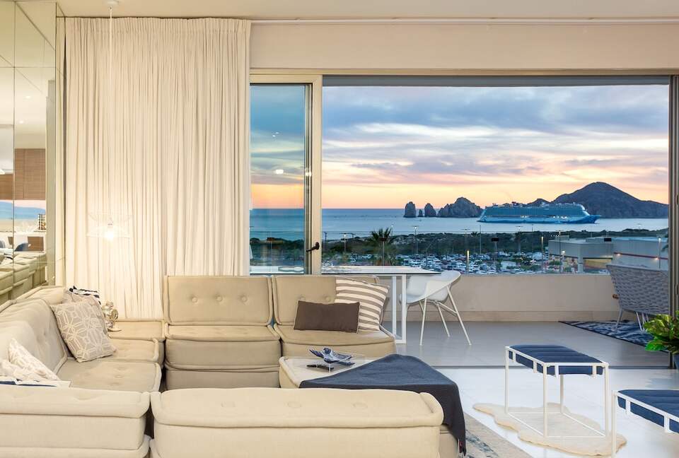 Arch and Sea Views from a Designer Villa - Cabo San Lucas, Mexico