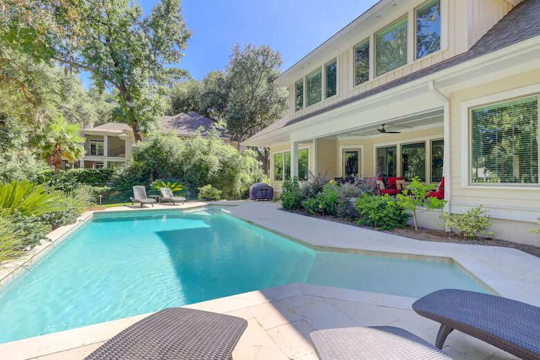Grand Retreat in Sea Pines | Overlooking Harbour Town Golf - Hilton Head Island, South Carolina
