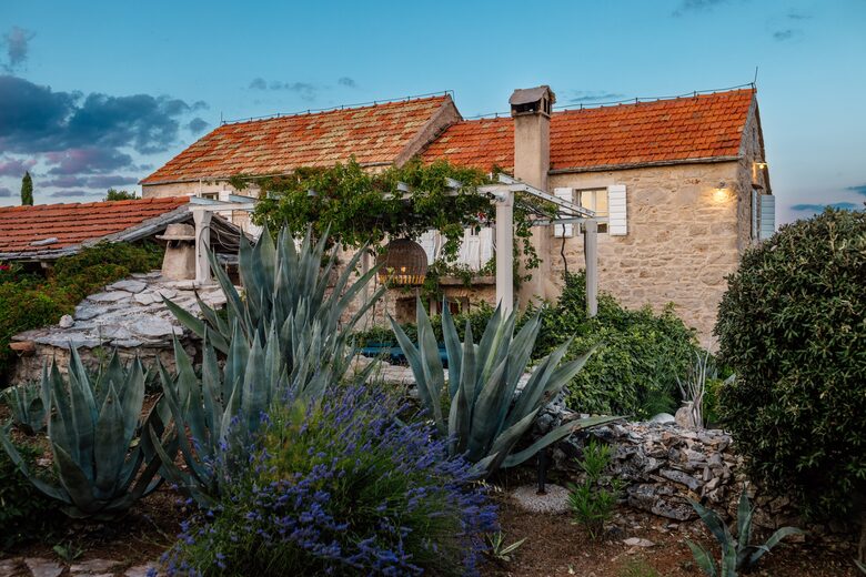Lavender-Framed Luxury Villa with Panoramic Sea Views - Gromin Dolac, Jelsa, Croatia