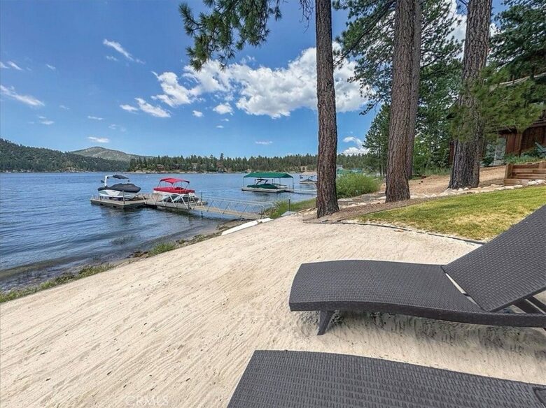 Lakeside Modern Luxury with Private Beach & Dock - Big Bear Lake, California