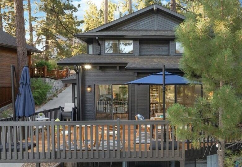 Lakeside Modern Luxury with Private Beach & Dock - Big Bear Lake, California