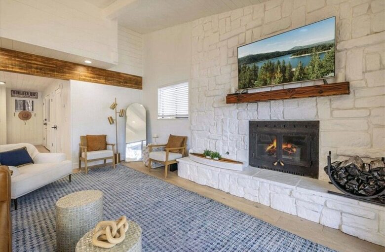 Lakeside Modern Luxury with Private Beach & Dock - Big Bear Lake, California