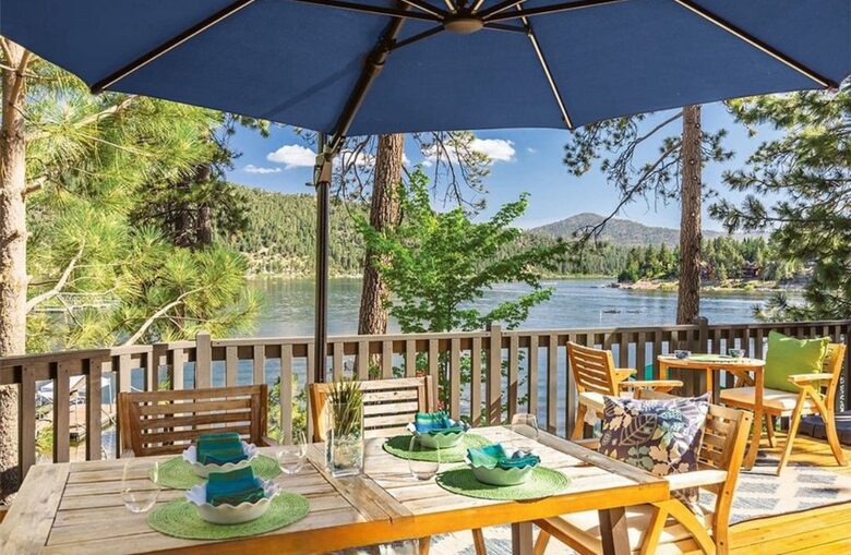 Lakeside Modern Luxury with Private Beach & Dock - Big Bear Lake, California