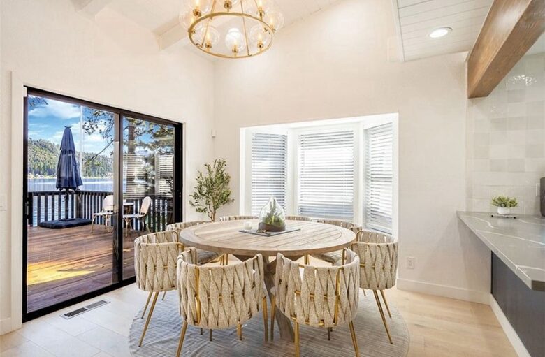 Lakeside Modern Luxury with Private Beach & Dock - Big Bear Lake, California