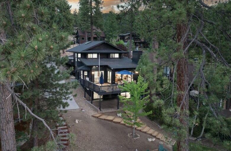 Lakeside Modern Luxury with Private Beach & Dock - Big Bear Lake, California