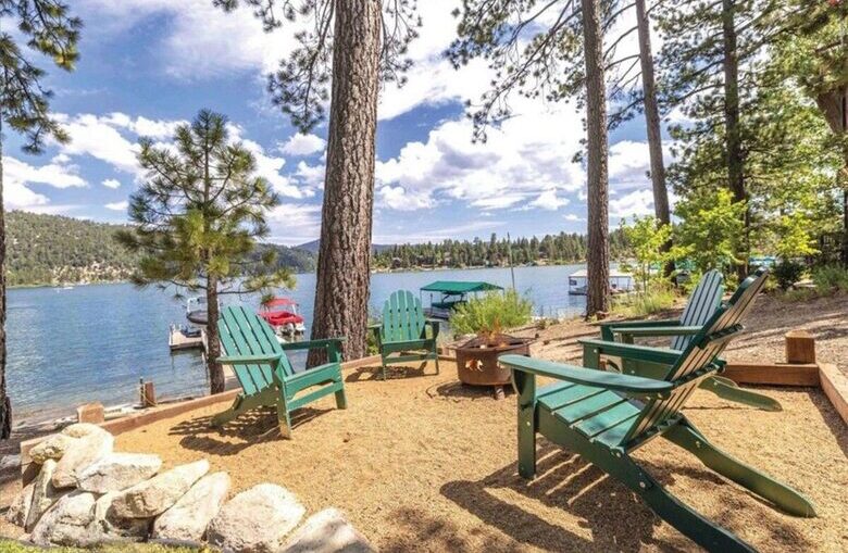 Lakeside Modern Luxury with Private Beach & Dock - Big Bear Lake, California