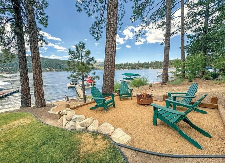 Lakeside Modern Luxury with Private Beach & Dock - Big Bear Lake, California