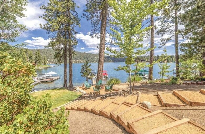 Lakeside Modern Luxury with Private Beach & Dock - Big Bear Lake, California