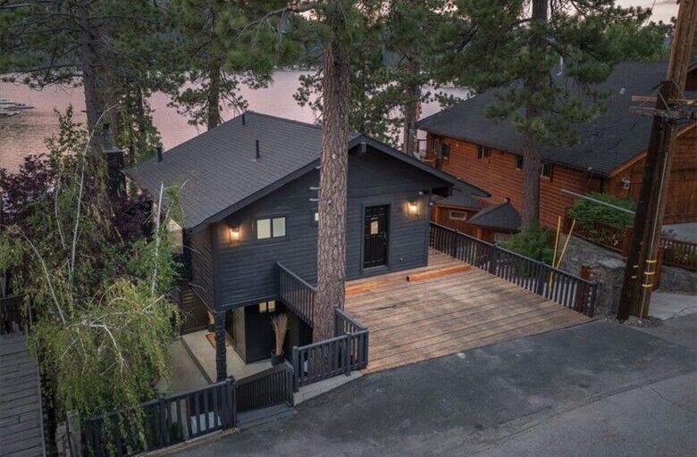 Lakeside Modern Luxury with Private Beach & Dock - Big Bear Lake, California