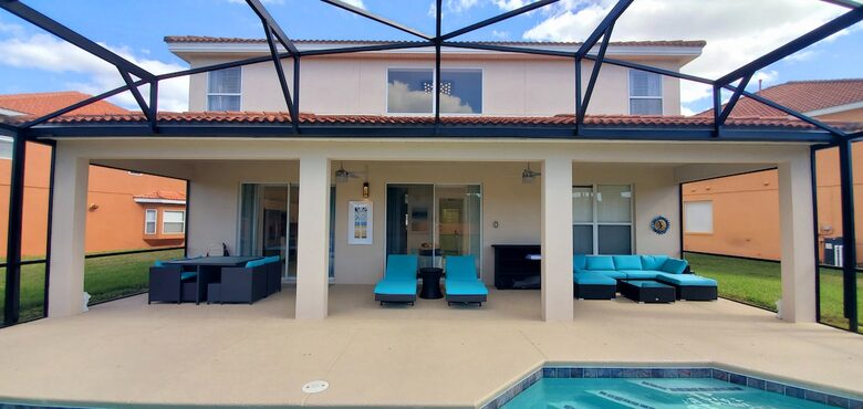 Elegant Solana Retreat Near Orlando’s Top Attractions - Davenport, Florida