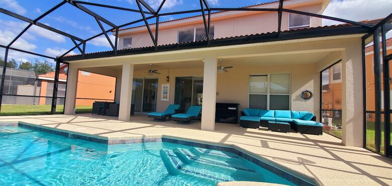 Elegant Solana Retreat Near Orlando’s Top Attractions - Davenport, Florida