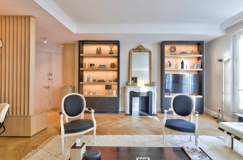 Designer-Enhanced Apartment in the Golden Triangle - Paris, France