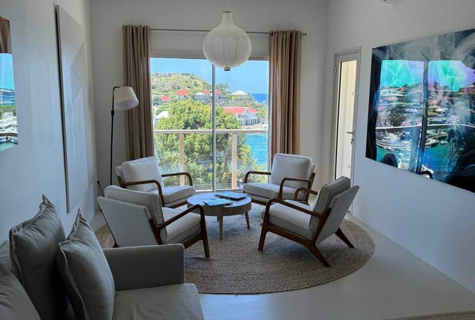 Elegant Gustavia Retreat with Panoramic Harbor Views - Gustavia, Saint Barthélemy