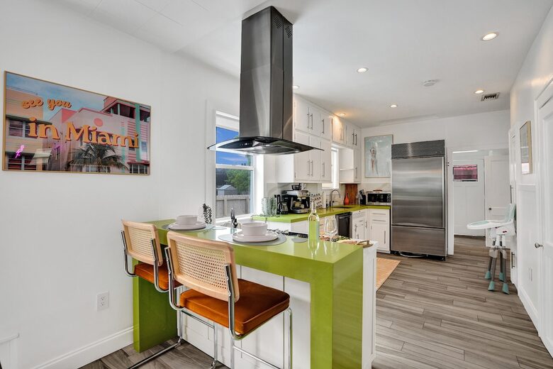 Retro Chic Miami Escape with Private Pool - Miami, Florida