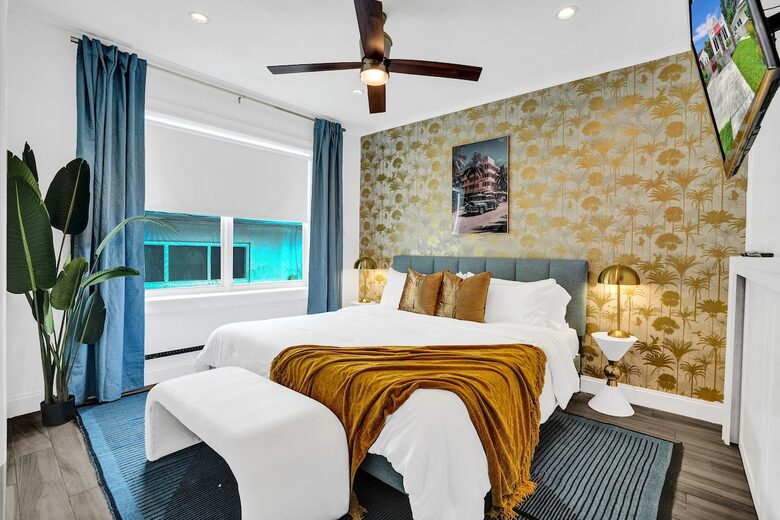 Retro Chic Miami Escape with Private Pool - Miami, Florida