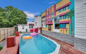 Retro Chic Miami Escape with Private Pool - Miami, Florida