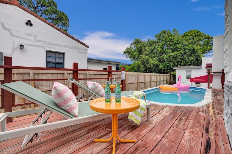 Retro Chic Miami Escape with Private Pool - Miami, Florida