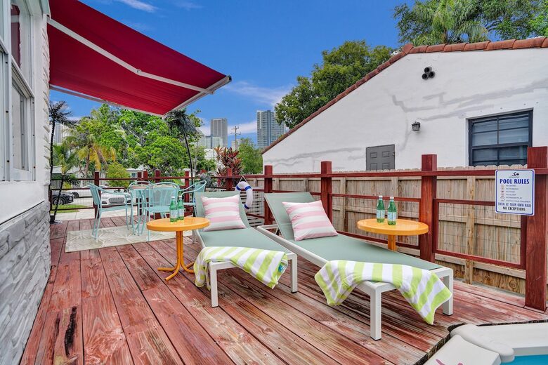 Retro Chic Miami Escape with Private Pool - Miami, Florida