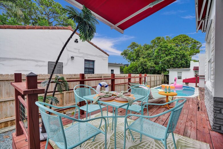 Retro Chic Miami Escape with Private Pool - Miami, Florida