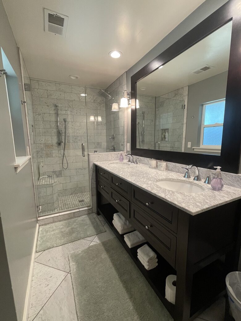 Master bathroom