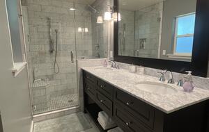 Master bathroom