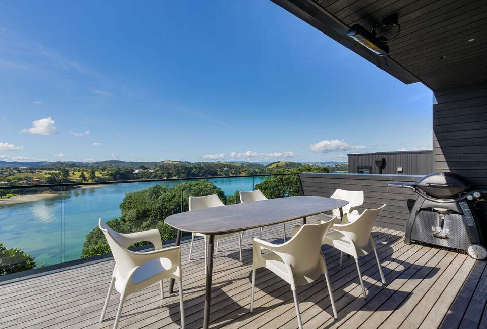 East facing deck