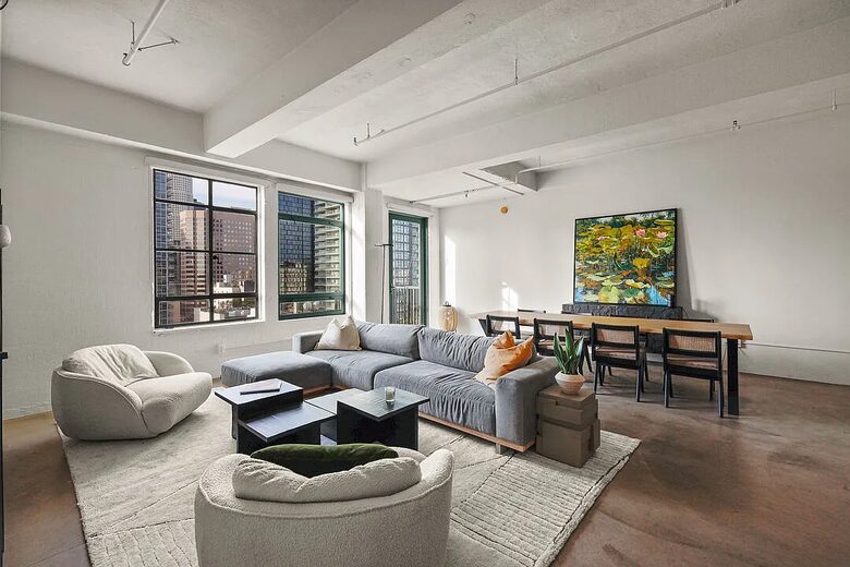 Iconic Eastern Columbia Loft with Balcony and City Views - Los Angeles, California