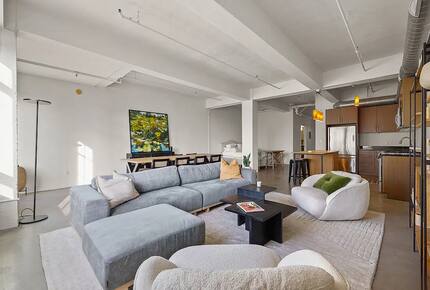 Iconic Eastern Columbia Loft with Balcony and City Views - Los Angeles, California