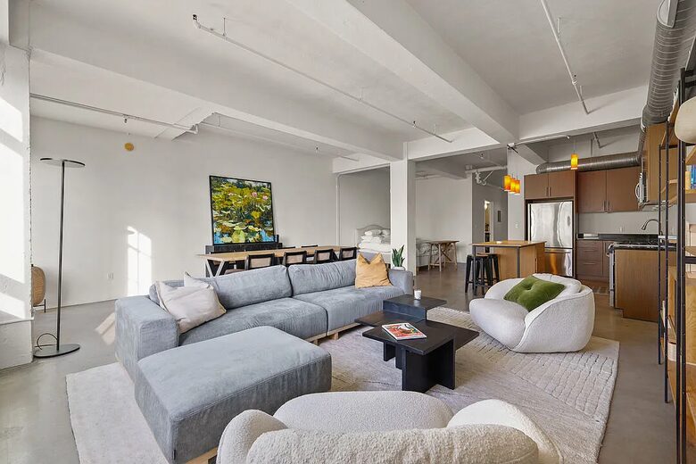 Iconic Eastern Columbia Loft with Balcony and City Views - Los Angeles, California