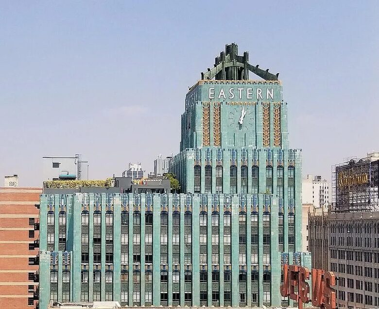 Iconic Eastern Columbia Loft with Balcony and City Views - Los Angeles, California