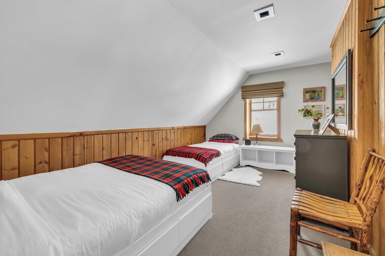 smallest bedroom. Double and twin