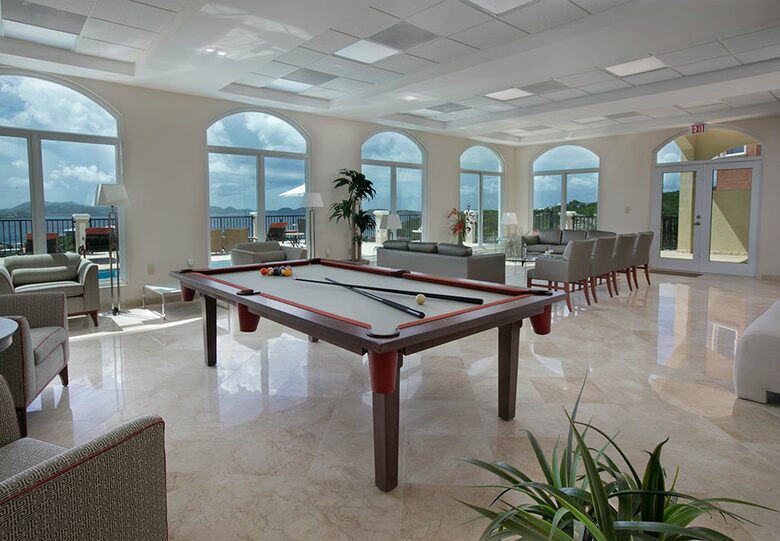Common area entertainment area and Bistro on this level (not shown)