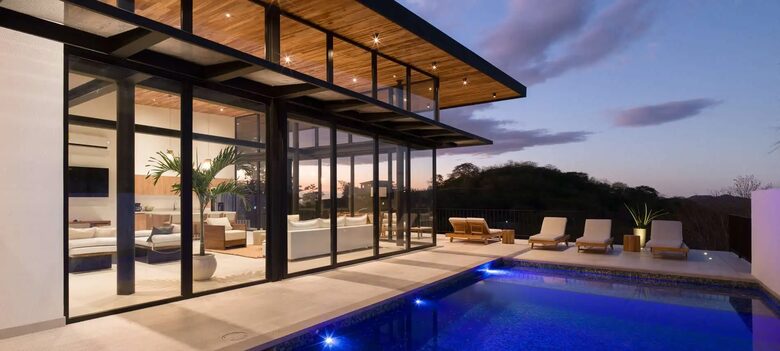 Hilltop Haven Overlooking the Tamarindo Estuary - Tamarindo, Costa Rica
