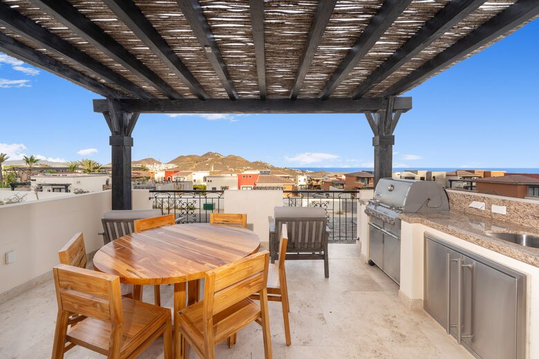 Elegant Oceanview Cabo Beach Villa with Rooftop Terrace & Club Access - Cabo San Lucas, Baja California Sur, Mexico