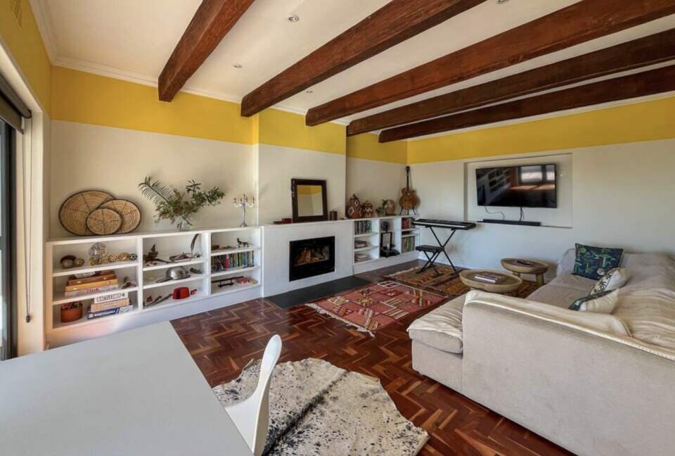 Lounge and TV Room | Fireplace