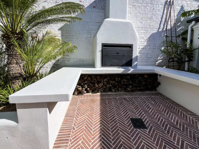 Back Patio Braai / BBQ Setup