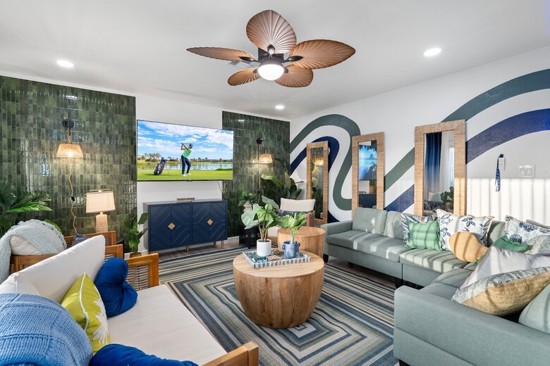 Colorful Oasis with Poolside Cabanas & Modern Flair - Phoenix, Arizona