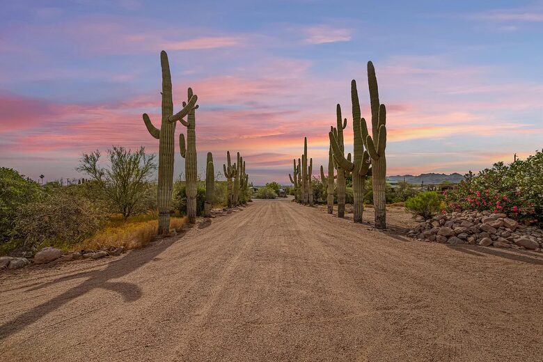 Mountain-Framed Private Estate with Entertainment Pavilion & Outdoor Oasis - Apache Junction, Arizona