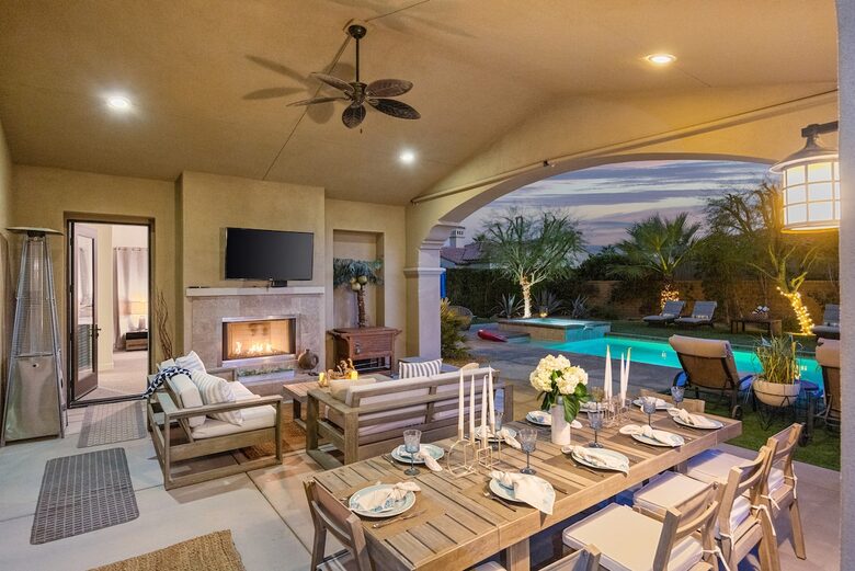Stylish Model Home with Pool, Spa & Mountain Views - La Quinta, California
