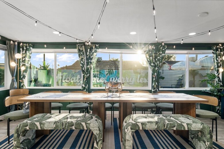 Colorful Oasis with Poolside Cabanas & Modern Flair - Phoenix, Arizona