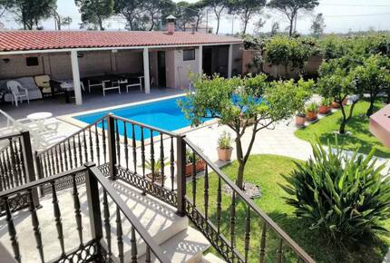 Family Villa with Private Pool Near Santo André Lagoon - Brescos, Santo André, Portugal