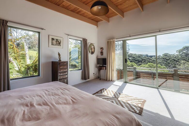 Expansive Island Escape Above Onetangi Beach - Waiheke Island, New Zealand