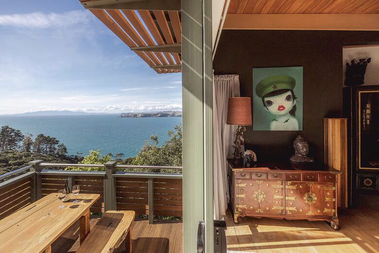 Expansive Island Escape Above Onetangi Beach - Waiheke Island, New Zealand